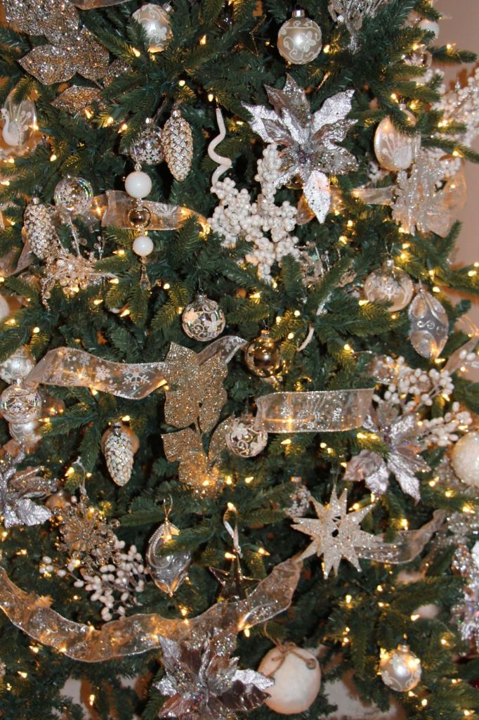 White and silver tree