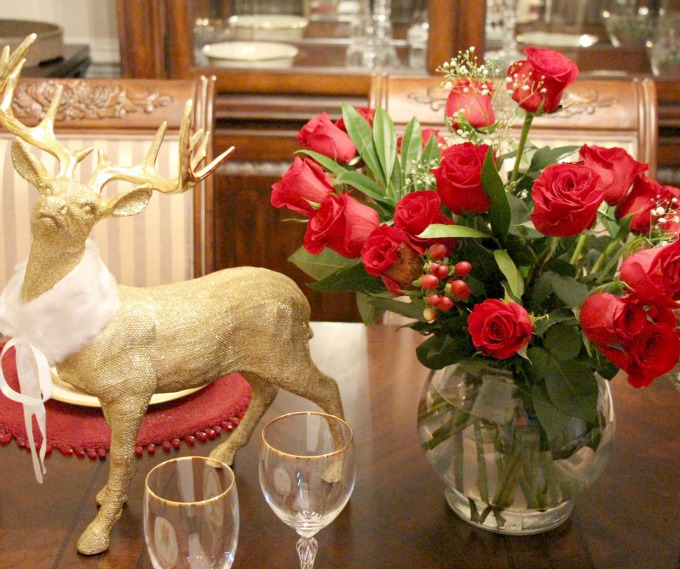 gold reindeer gold reindeer