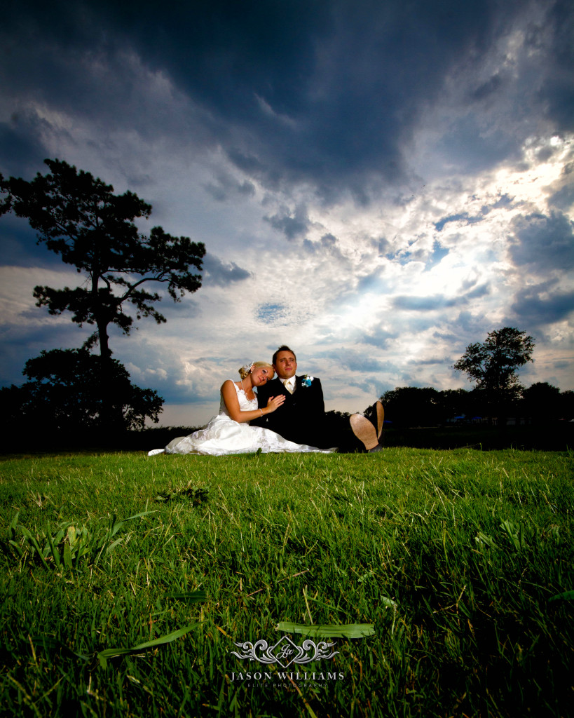 A beautiful sky and amazing couple captured by Jason Williams of Elite Photography. www.jennelyinteriors.com