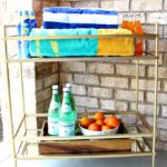 Decorating My Bar Cart 3 Different Ways