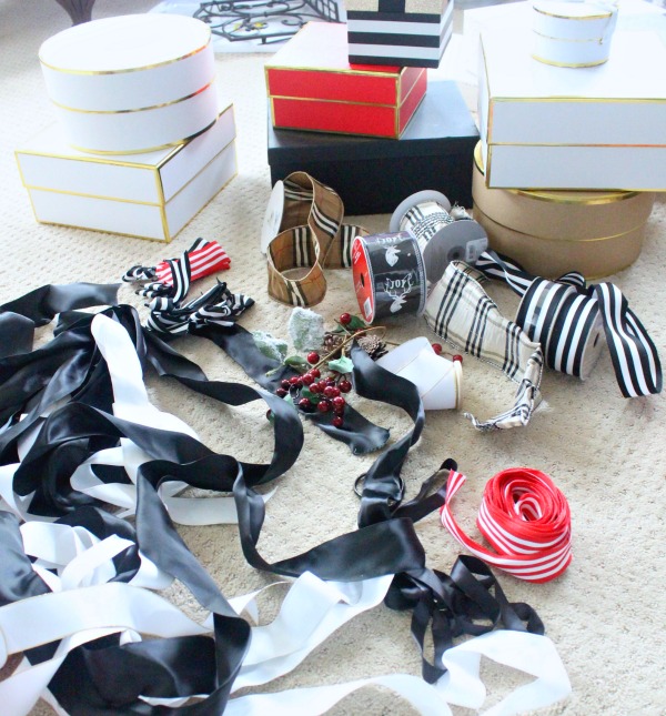 I try to save ribbon, berries, pinecones and anything else I can think of to use in various decor for Christmas. jennelyinteriors.com I try to save ribbon, berries, pinecones and anything else I can think of to use in various decor for Christmas. jennelyinteriors.com